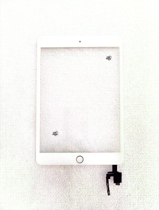 iPad mini 3/4 Pantalla Táctil Blanco con Botón Home y Conector IC