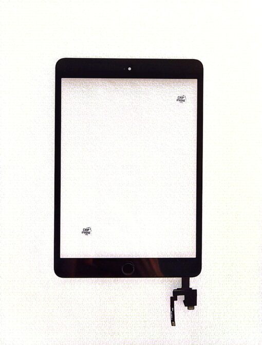 iPad mini 3/4 Pantalla Táctil Negro con Botón Home y Conector IC