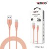 Cable Typo-C Color Rosa para Android - iPhone TEMCO