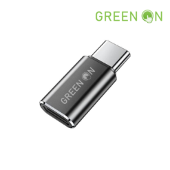 Adaptadore Lightning a Typo-C GREEN ON