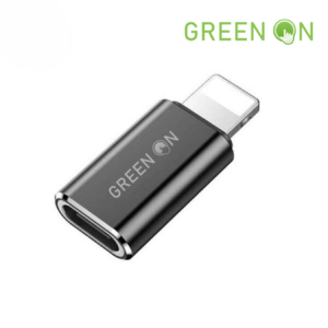Adaptadore Typo-C a Lightning GREEN ON