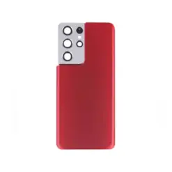 Tapa Trasera Roja para Samsung Galaxy S21 Ultra SM-G998 Calidad Premium